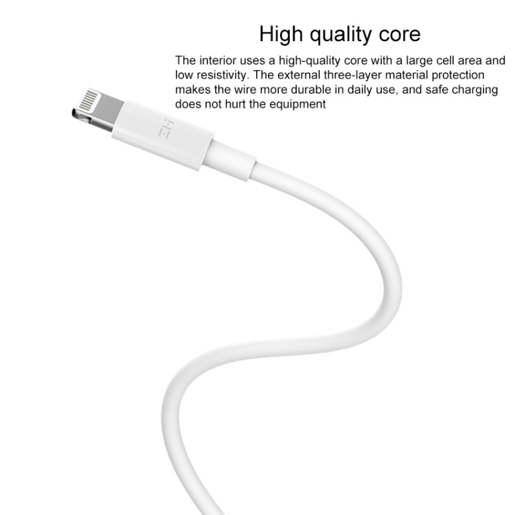 Original Xiaomi AL870C ZMI Type-C / USB-C to 8 Pin Charging Cable, Length: 1m