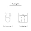 Original Xiaomi AL870C ZMI Type-C / USB-C to 8 Pin Charging Cable, Length: 1m