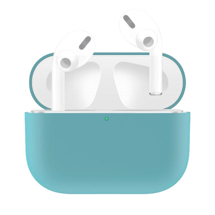 For AirPods Pro Solid Color Silicone Earphone Protective Case, Purple, Red, Black, Baby Blue, Coffee, White, Dark Blue, Yellow, Pink, Green, Grey, Light Pink, Watermelon Red, Light Purple