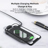 ROCK W30 15W Mobile Phone Wireless Charger Foldable Desktop Holder