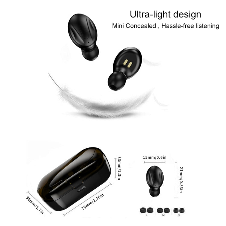 XG13 Bluetooth 5.0 TWS Mini Stereo Wireless Bluetooth Earphone