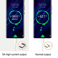 WK WDC-111 5A 3 In 1 8 Pin + Micro + Type-C / USB-C Multi-function Super-fast Charging Cable, Length: 1.3m