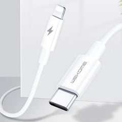 WK WDC-108 20W Type-C / USB-C to 8 Pin PD Fast Charging Cable , Length: 1.2m