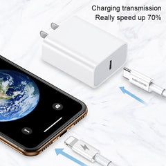 WK WDC-108 20W Type-C / USB-C to 8 Pin PD Fast Charging Cable , Length: 1.2m