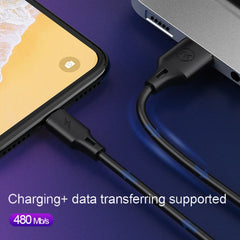 WK WDC-092 3m 2.4A Max Output Full Speed Pro Series USB to 8 Pin Data Sync Charging Cable, 3m 8 Pin