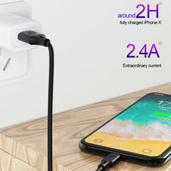 WK WDC-092 3m 2.4A Max Output Full Speed Pro Series USB to 8 Pin Data Sync Charging Cable, 3m 8 Pin