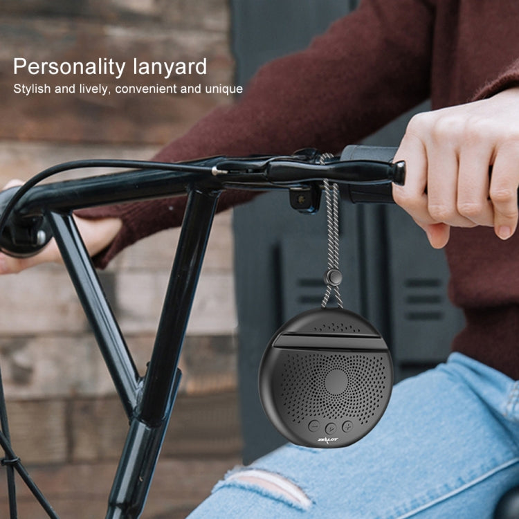 ZEALOT S24 Portable Stereo Bluetooth Speaker with Lanyard & Mobile Card Slot Holder, Supports Hands-free Call & TF Card, S24