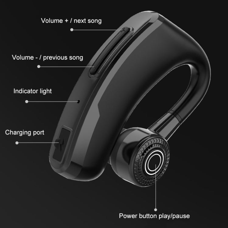 V10 Wireless Bluetooth V5.0 Sport Headphone without Charging Box, CSR Chip, Support Voice Reception&10 Minutes Fast Charging