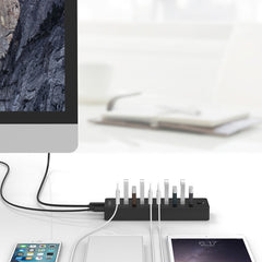 ORICO P10-U3-V1 10 USB 3.0 Ports HUB, USB 3.0