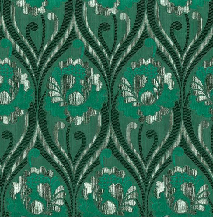 Vintage floral Damask Wallpaper