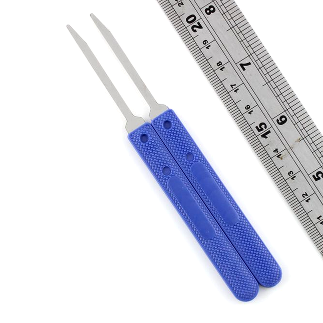 Dangerfield Combination Lock Decoder - Lock Picks - 2 Piece Bypass Mini-Knife Set