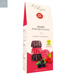 Italian blackberry & raspberry fruit jellies