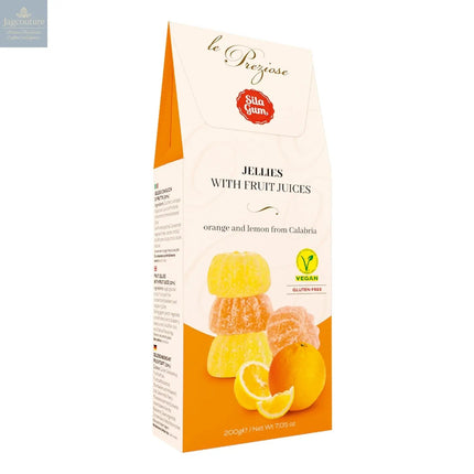 Italian orange & lemon fruit jellies