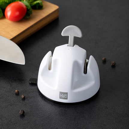 Original Xiaomi Youpin Huohou Kitchen Mini Double Wheel Knife Sharpener