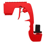 Plastic Wrapped Metal / Red