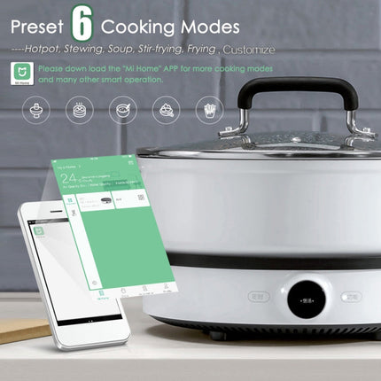 Original Xiaomi Mijia 2100W OLED Screen Induction Cooker 2 NFC Connection App Control, US Plug, Cooker 2 2100W