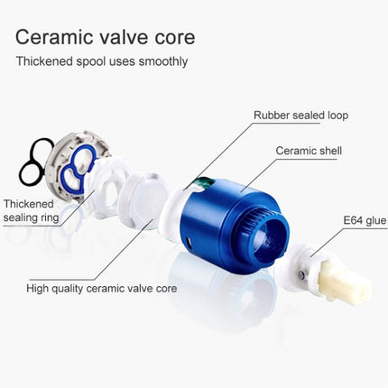 Kitchen Pull-out Faucet Hot Cold Home Retractable Rotating Faucet, Pull-out Faucet