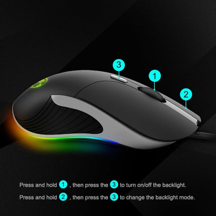 iMICE X6 Wired Mouse  6-button Colorful RGB Gaming Mouse