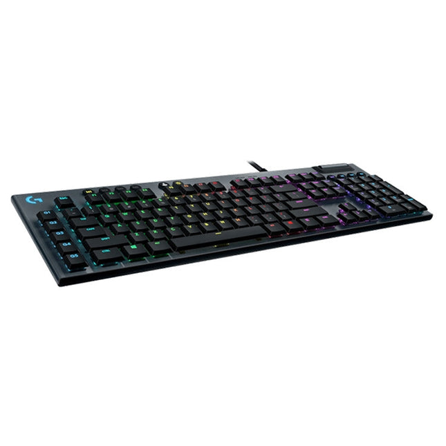 Logitech G813 RGB Mechanical Wired Gaming Keyboard (GL-Linear), Length: 1.8m, G813