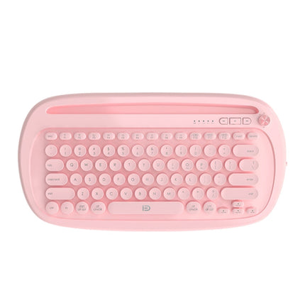 FOETOR K520t Mini Three Modes Wireless Bluetooth Keyboard