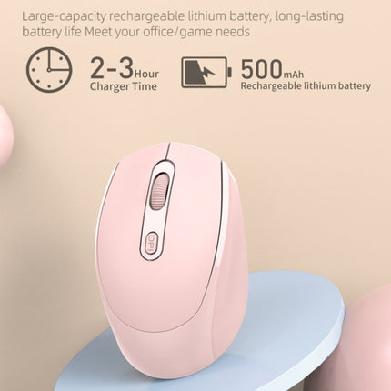M107 4-buttons 1600 DPI 2.4GHz Wireless Rechargeable Mouse, 2.4GHz Rechargeable