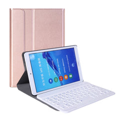 A0M5 Detachable Bluetooth Keyboard + Ultrathin Horizontal Flip Leather Tablet Case for Huawei MediaPad M5 & Honor Tab 5 8 inch, with Holder