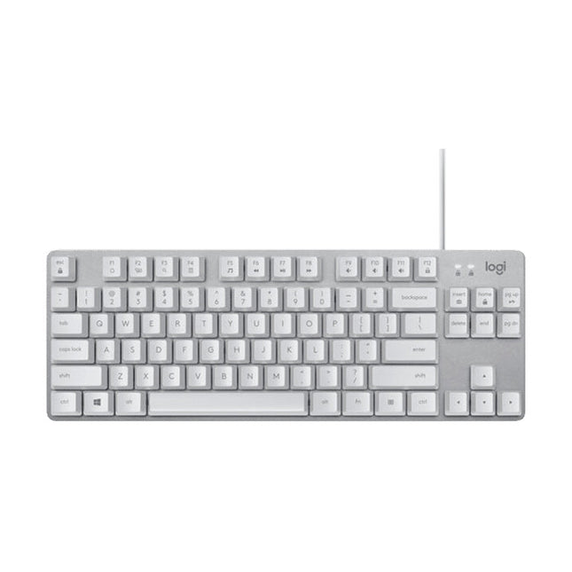 Logitech K835 Mini Mechanical Wired Keyboard, Red Shaft