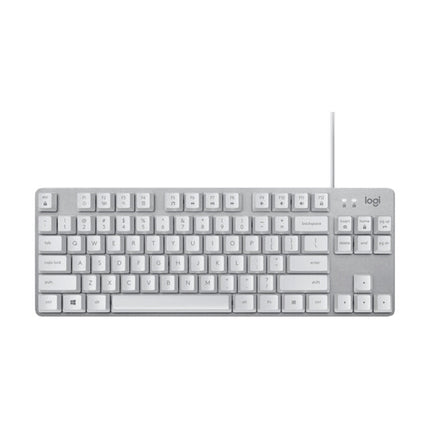 Logitech K835 Mini Mechanical Wired Keyboard, Green Shaft, Green Shaft