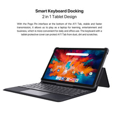 UMIDIGI 2 in 1 Magnetic Suction Keyboard & Tablet Case with Holder for A11 Tab (WMC2024B), Keyboard