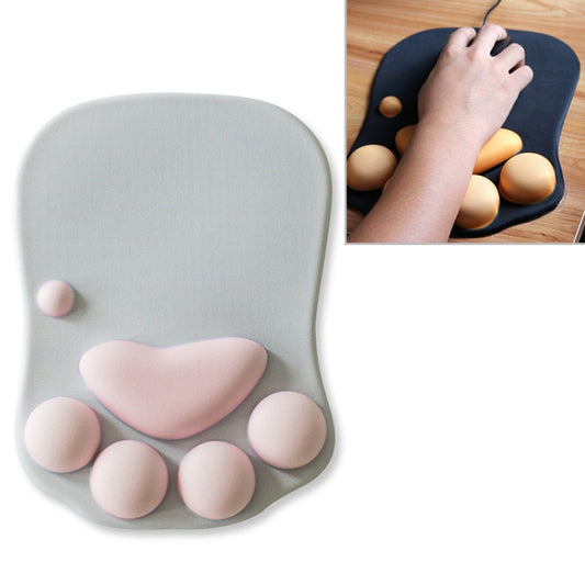 MONTIAN Cat Claw Shape Slow Soft Bracer Non-slip Silicone Mouse Pad