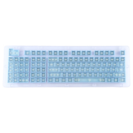 ABS Translucent Keycaps, OEM Highly Mechanical Keyboard, Universal Game Keyboard, Black, Orange, Pink, Grey, Blue, Purple, Red, White, Yellow