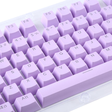 ABS Translucent Keycaps, OEM Highly Mechanical Keyboard, Universal Game Keyboard, Purple, Red, White, Yellow, Black, Orange, Pink, Grey, Blue