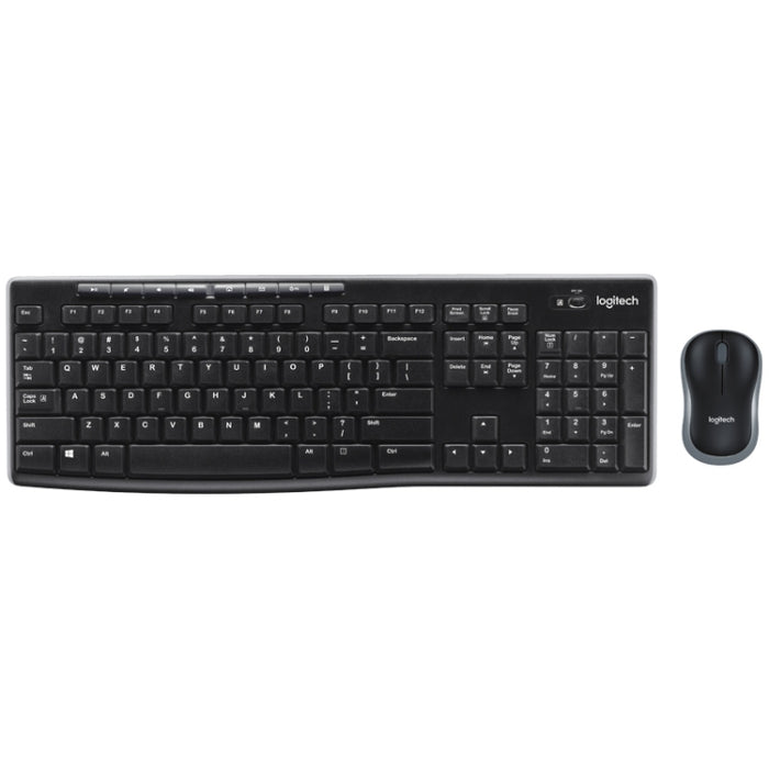 Logitech MK270 2.4GHz Wireless Keyboard + Mouse Set