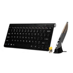 KM-909 Keyboard + Pen Mouse (Black) / Black