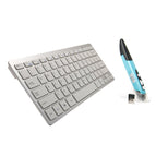 KM-808 Keyboard + Pen Mouse (White) / White