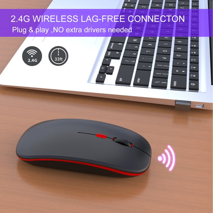 HXSJ M40 4 Key 2.4G Colorful Wireless Silent Mouse