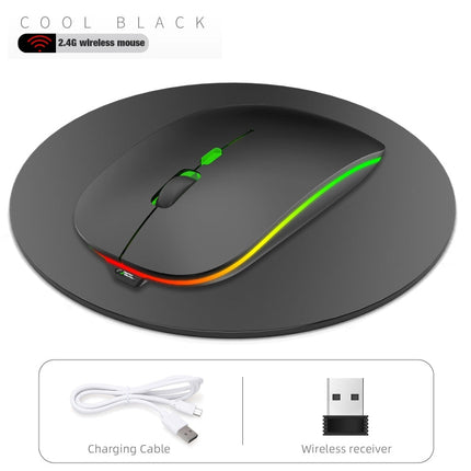 HXSJ M40 4 Key 2.4G Colorful Wireless Silent Mouse