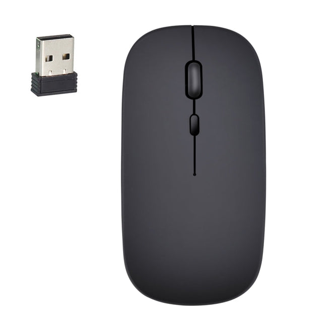 HXSJ M80 2.4GHz Wireless 1600DPI Three-speed Adjustable Optical Mute Mouse, Black, Grey, Gold, Rose Gold, Silver, White