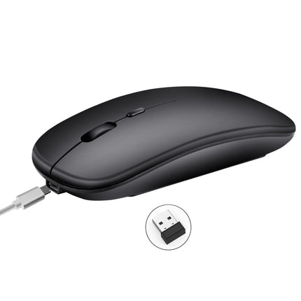 HXSJ M80 2.4GHz Wireless 1600DPI Three-speed Adjustable Optical Mute Mouse, Black, Grey, Gold, Rose Gold, Silver, White
