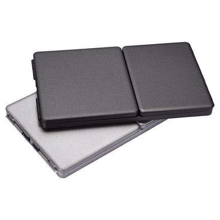 GK408 Three-fold Rechargeable Wireless Bluetooth Keyboard with Touchpad, Support Android / IOS / Windows