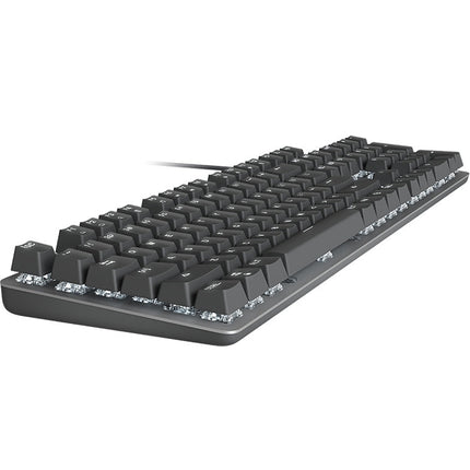 Logitech K845 CHERRY Blue Axis Backlit Mechanical Wired Keyboard, Cable Length: 1.8m, CHERRY Blue Axis