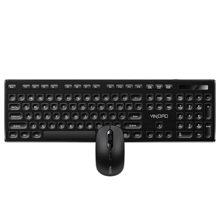 YINDIAO V3 Max Business Office Silent Wireless Keyboard Mouse Set