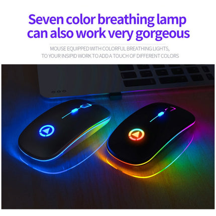 YINDIAO A2 2.4GHz 1600DPI 3-modes Adjustable Wireless Silent Mouse, Battery Powered, Battery ver.