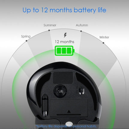DELUX M618GX Wireless Ergonomic Vertical Mouse 1600DPI Optical Mouse, M618GX