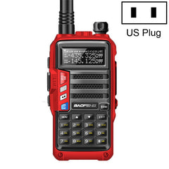 Baofeng BF-UV5R Plus S9 FM Interphone Handheld Walkie Talkie, US Plug, Black, US Plug, Red, US Plug, Silver, US Plug