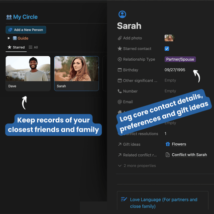 People & Relationships Add-On