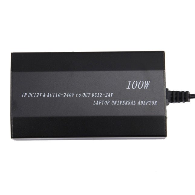 Laptop Notebook Power 100W Universal Charger with Car Charger & AC Power Adapter & 8 Power Adapters & 1 USB Port for Samsung, Sony, Asus, Acer, IBM, HP, DELL,US Plug, US Plug