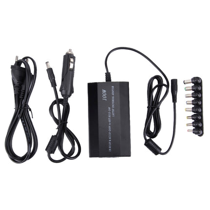 Laptop Notebook Power 100W Universal Charger with Car Charger & AC Power Adapter & 8 Power Adapters & 1 USB Port for Samsung, Sony, Asus, Acer, IBM, HP, DELL, UK Plug, AU Plug, EU Plug, UK Plug