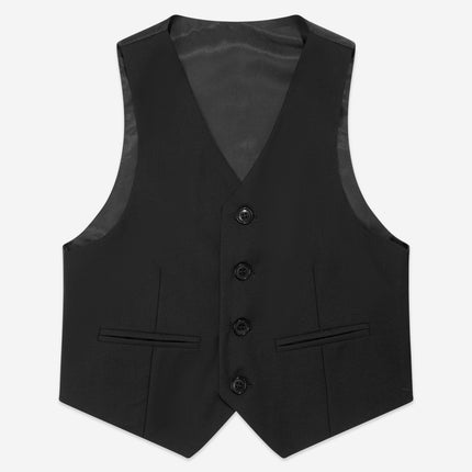 SUITLAB London Boys Tuxedo 3 Piece Suit Set in White
