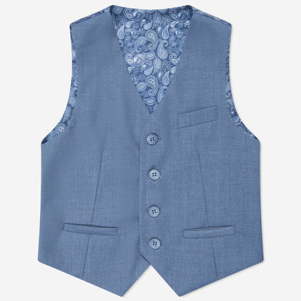 SUITLAB London Boys 7 Piece Suit Set in Blue